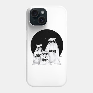 love, joy and hope Phone Case