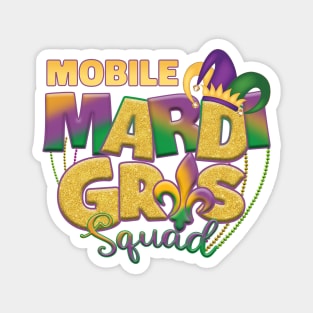 Mobile Mardi Gras Magnet