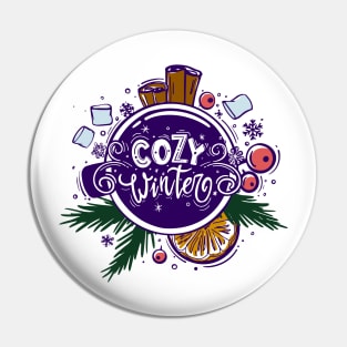 cozy winter illustration Pin