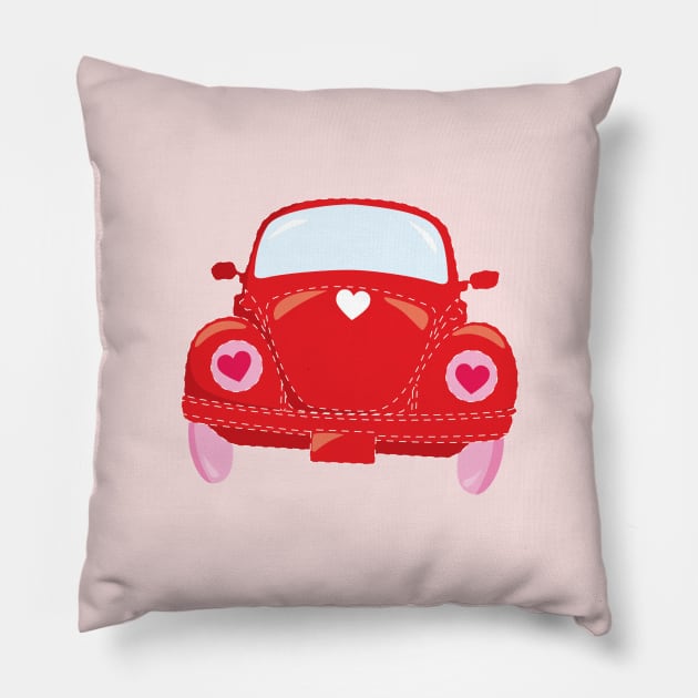 Girl Card Pillow by Wanda City