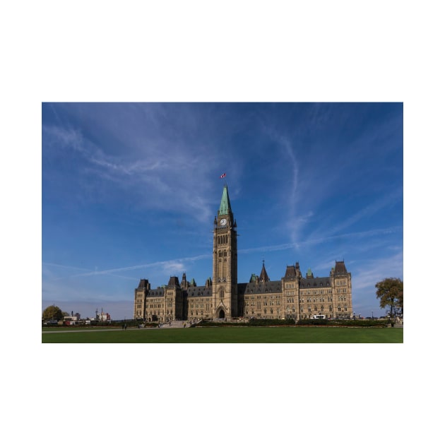 Center Block of the Canadian government - Ottawa, Ontario by josefpittner