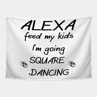 Alexa SQD BLK Tapestry