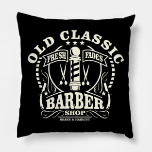 Barber Shop Pillow