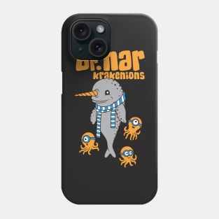 Despicable Dr. Nar Krakenions Narwhal Not Dabbing Parody Tee Phone Case