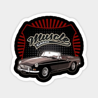 MG MGB 1962 car muscle Magnet