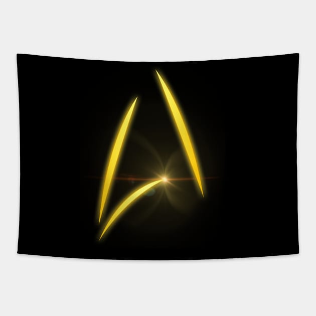 Star Trek Insignia Tapestry by The Lucid Frog