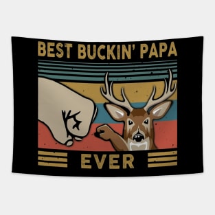 Best Buckin Papa Ever Tapestry