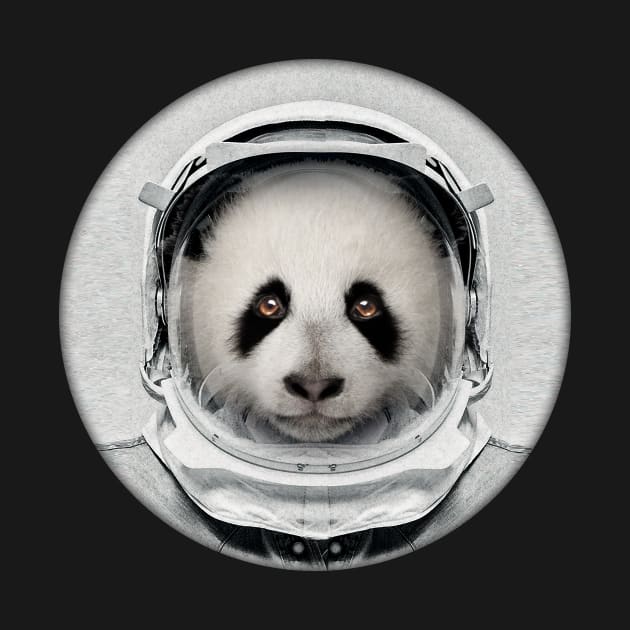 Astronaut Panda Bear by Vin Zzep