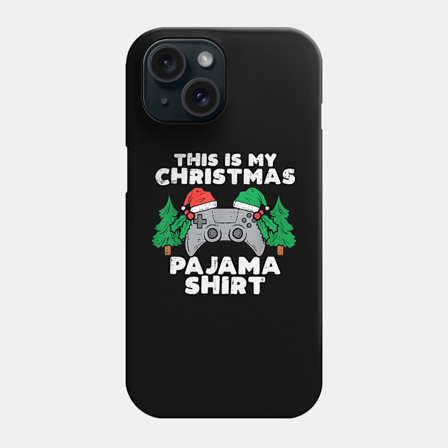 This Is My Christmas Pajama Video Games Boys Men Xmas Phone Case by marchizano