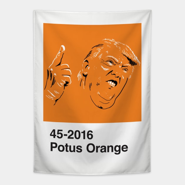 POTUS Orange Tapestry by DCLawrenceUK