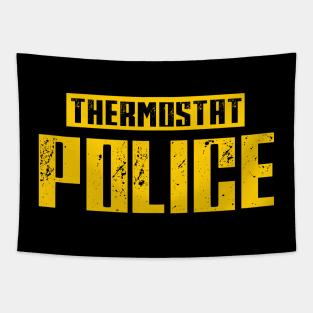 THERMOSTAT POLICE RETRO Tapestry