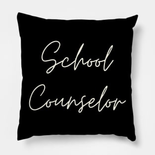 School Counselor Pillow