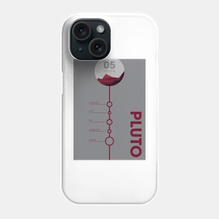 The Moons of Pluto Phone Case