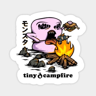 Revenge of the tiny campfire Magnet