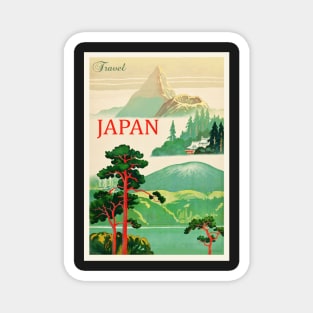 Japan vintage travel Magnet