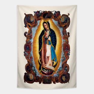 Our Lady of Guadalupe / Nuestra Señora de Guadalupe Tapestry