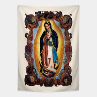 Our Lady of Guadalupe / Nuestra Señora de Guadalupe Tapestry