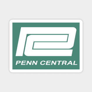 Vintage Defunct Penn Central Railroad Magnet