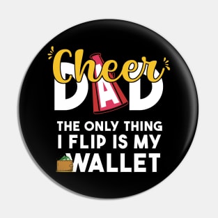 Cheer Dad Pin