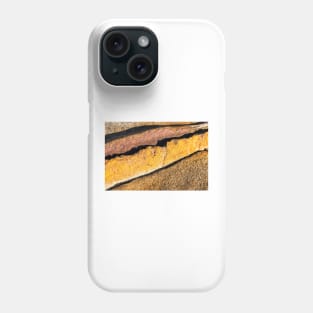 Rock Patterns on the Pearl Beach Coastline Phone Case