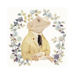 The White Lizard Gentleman T-Shirt