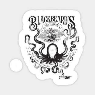 Blackbeard's Bar and Grill Magnet