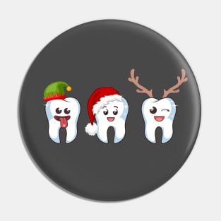 Christmas Teeth Pin