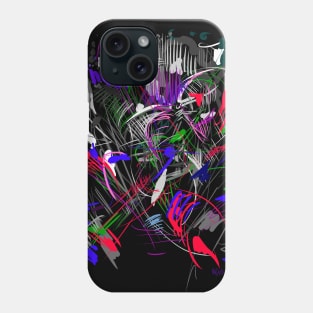 abstract color art Phone Case