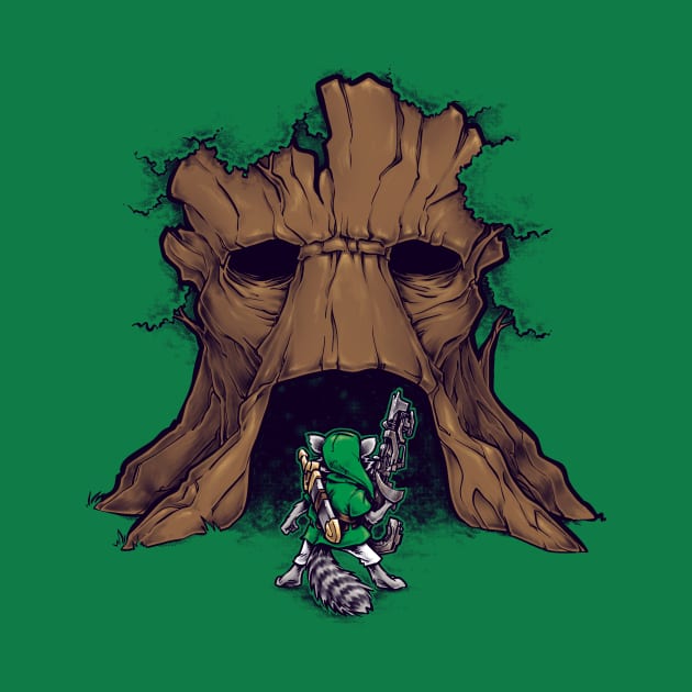 The Groot Deku Tree by obvian