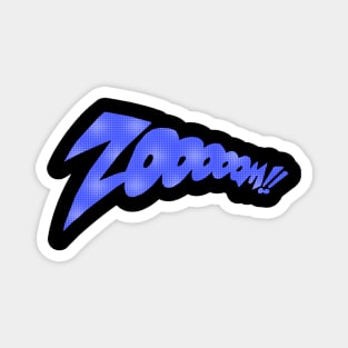 Zoom - Comic Style Magnet