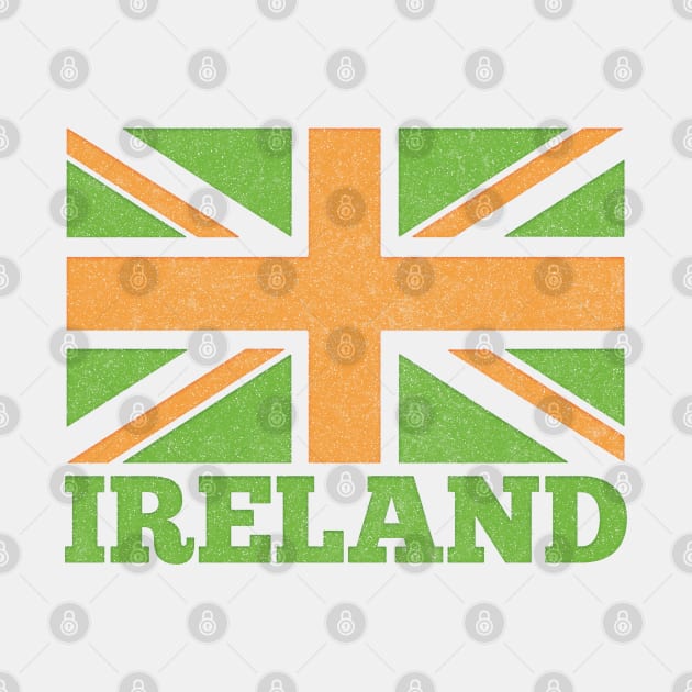 Ireland Flag / Spoof Occupation Parody Design by feck!