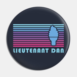 Lieutenant Dan Ice Cream Forrest Gump Pin