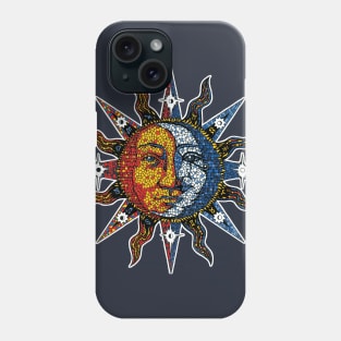 Celestial Mosaic Sun/Moon Phone Case