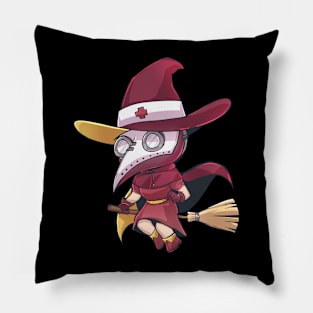 The Witching Hour's Plague Doctor: Merging Mysticism and Medicine Pillow