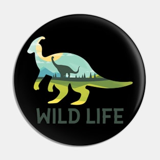 Dino Wildlife Pin