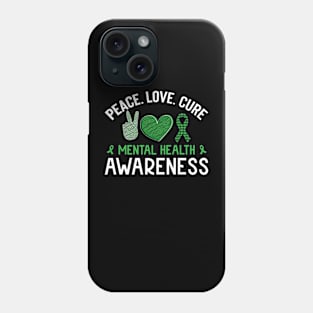 Mental Health Matters End The Stigma Psychology Therapy Phone Case