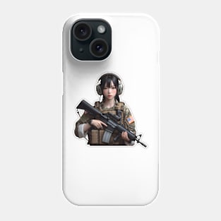 Tactical Girl Phone Case