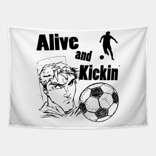 Soccer Alive and Kickin Tapestry