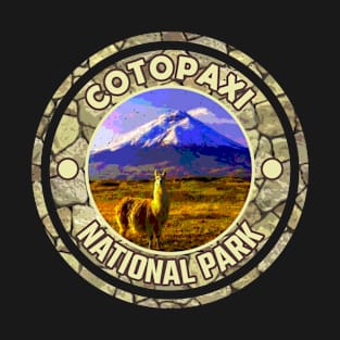 Cotopaxi National Park, Ecuador Stone Sign T-Shirt