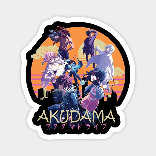 Akudama Magnet by talida_illustration