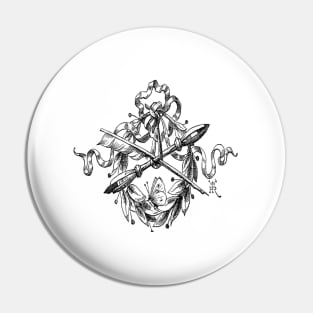 emblem in heraldic art Pin