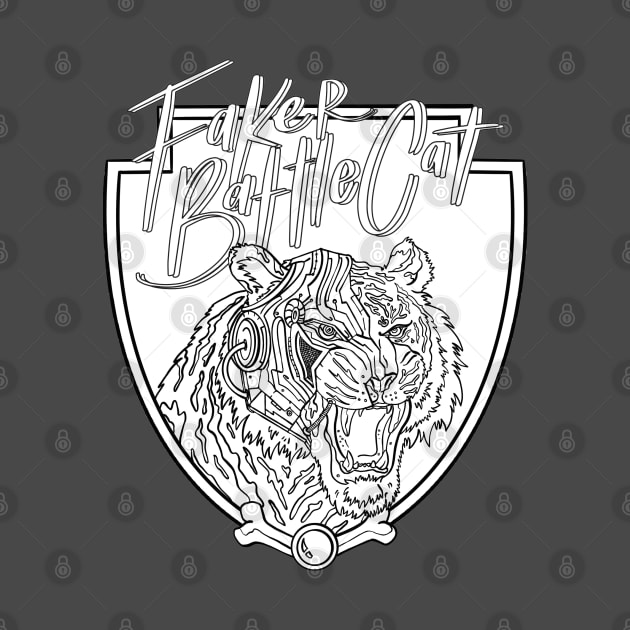 FakerBattlecat BLACK outline by FakerBattlecat