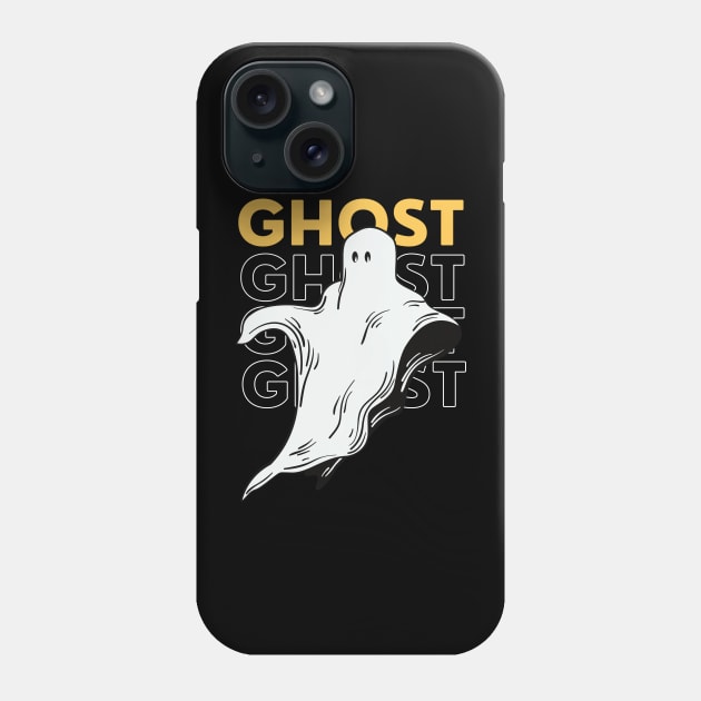 Ghost Halloween Phone Case by Michael.Alexander.art