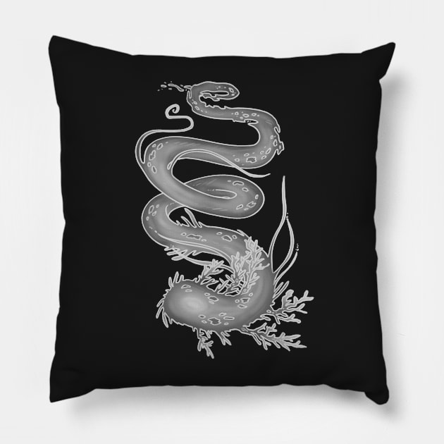 Ginko Mushi Pillow by squidego