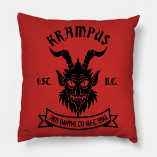 Krampus BC Pillow