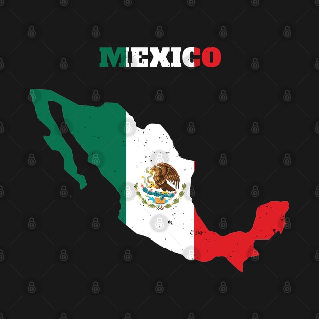 Mexico map, Mexican. Mexico map flag by maro_00