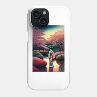 Traditional Japanese Garden Style Phone Case