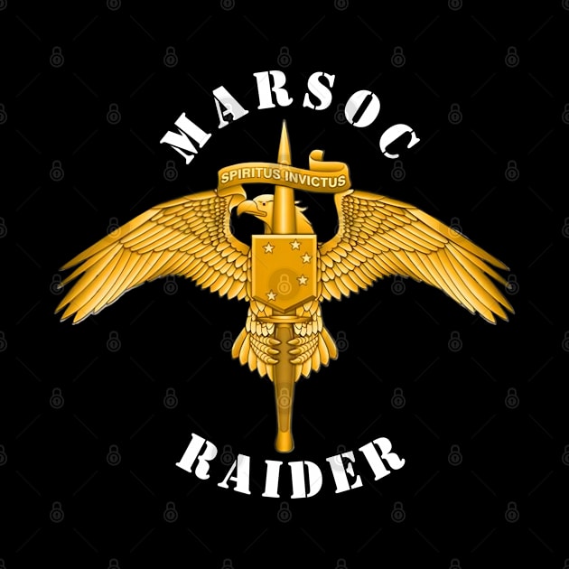 MARSOC Raider - USMC - Deep Black by Desert Owl Designs