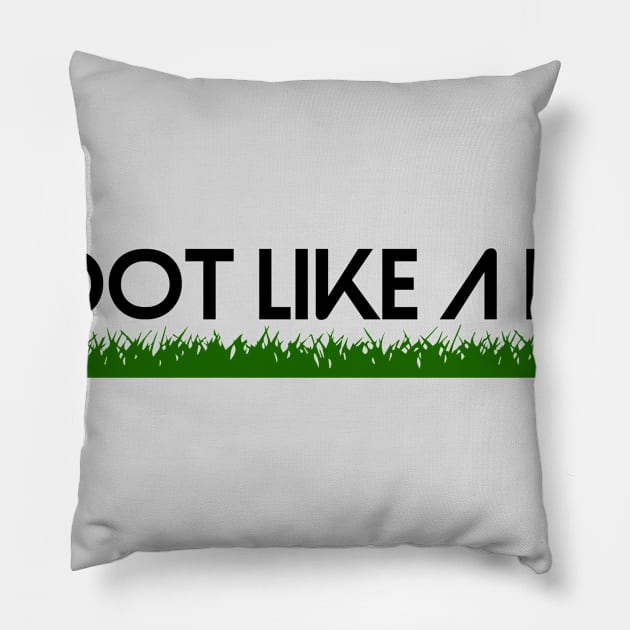 Get The Golf Bug To Shoot Like A Pro Pillow by FamiLane