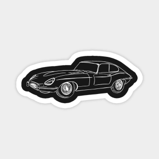 Jaguar e-type Magnet